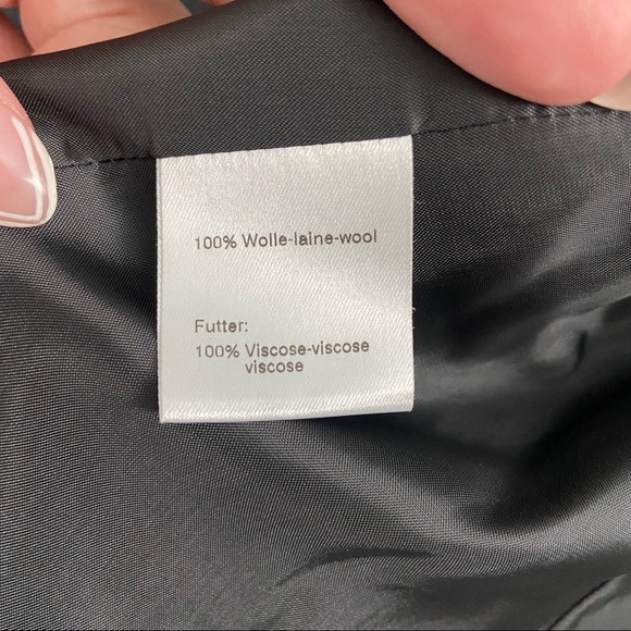 AKRIS Perforated Wool Structured Zip Wool Jacket - Picture 8 of 8